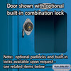 See-Through Metal Locker - Six Tier Box Style 3 Wide 6 Feet High 12 Inches Deep Blue Unass