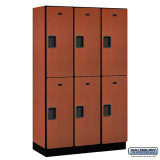 15" Wide Double Tier Lockers