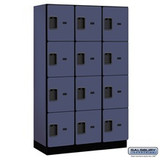 15" Wide Four Tier Lockers