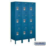 18" Wide Triple Tier Lockers
