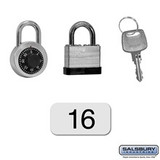 Locks and Engraved Number Plates