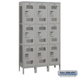15" Wide Vented Metal Lockers