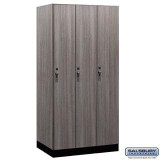 12" Wide Single Tier Premier Wood Lockers