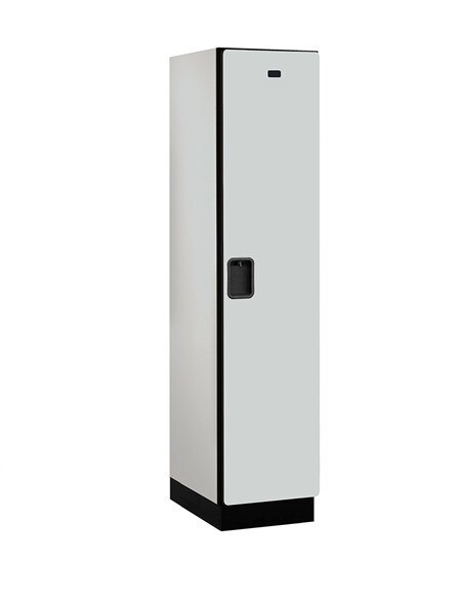 Salsbury 18" Wide Single Tier Designer Wood Locker - 1 Wide - 6 Feet High - 18 Inches Deep Salsbury 18" Wide Single Tier Designer Wood Locker - 1 Wide - 6 Feet High - 18 Inches Deep