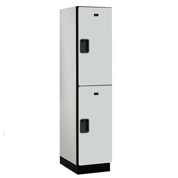 Salsbury 18" Wide Double Tier Designer Wood Locker - 1 Wide - 6 Feet High - 21 Inches Deep Salsbury 18" Wide Double Tier Designer Wood Locker - 1 Wide - 6 Feet High - 21 Inches Deep