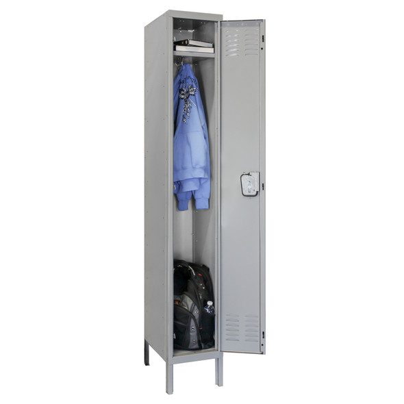 Single Tier Metal Locker - 12" Wide - Premium Hallowell