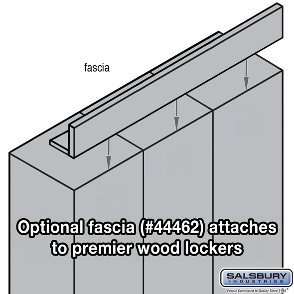 Salsbury Front Filler - Fascia - for Premier Lockers