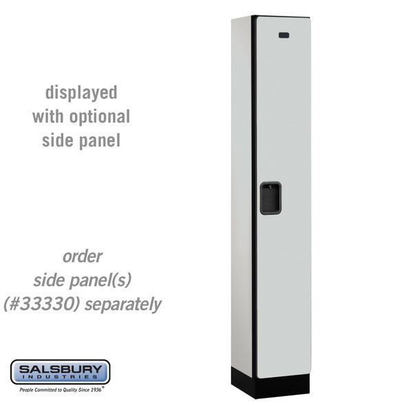 Salsbury 12" Wide Single Tier Designer Wood Locker - 1 Wide - 6 Feet High - 15 Inches Deep - - Resettable Combination Locks Salsbury 12" Wide Single Tier Designer Wood Locker - 1 Wide - 6 Feet High - 15 Inches Deep - - Resettable Combination Locks