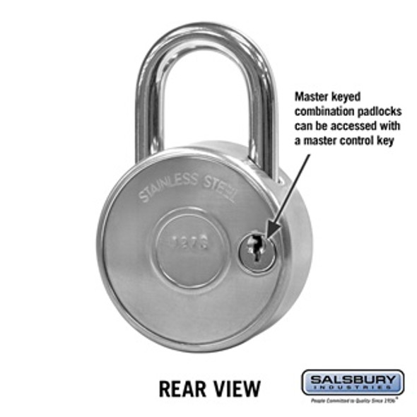 Combination Padlock - for Heavy Duty Storage Cabinet Door