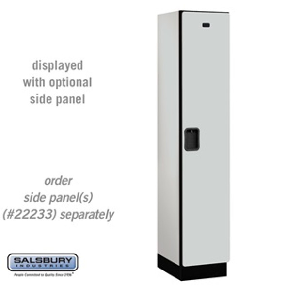 Extra Wide Designer Wood Locker - Single Tier 1 6 Feet High 18 Inches Deep Gray Extra Wide Designer Wood Locker - Single Tier 1 6 Feet High 18 Inches Deep Gray