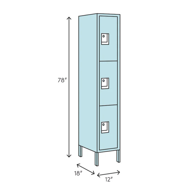 Valuemax 3 - Tier 3 - Section 12'' Wide Locker