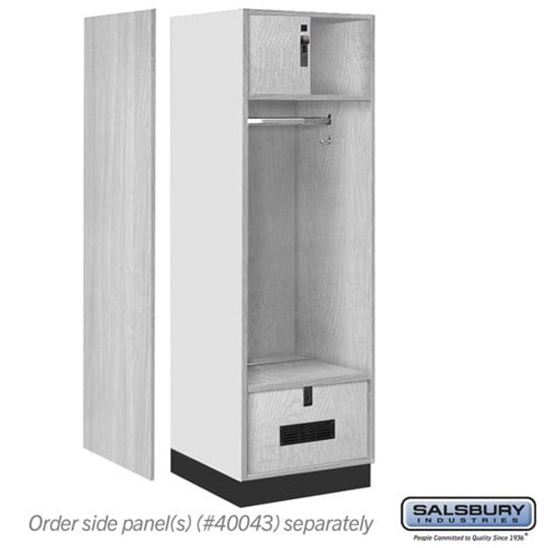 Salsbury 24" Wide Premier Wood Open Access Locker - 6 Feet High - 24 Inches Deep - Hasps Salsbury 24" Wide Premier Wood Open Access Locker - 6 Feet High - 24 Inches Deep - Hasps