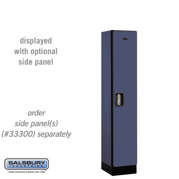 Salsbury 12" Wide Single Tier Designer Wood Locker - 1 Wide - 5 Feet High - 15 Inches Deep - - Electronic Locks