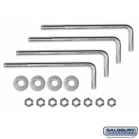 Pedestal Mounting Kit - for Cell Phone Locker Enclosures and Pedestals