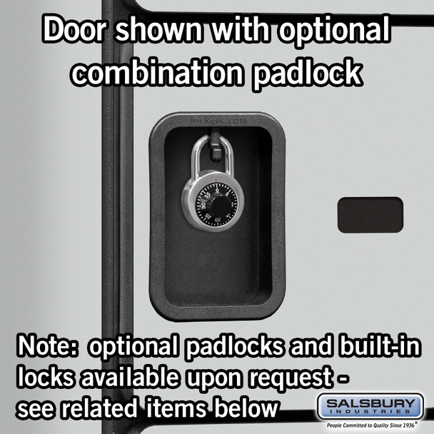 12" Wide Five Tier Box Style Designer Wood Locker - 3 Wide - 5 Feet High - 21 Inches Deep