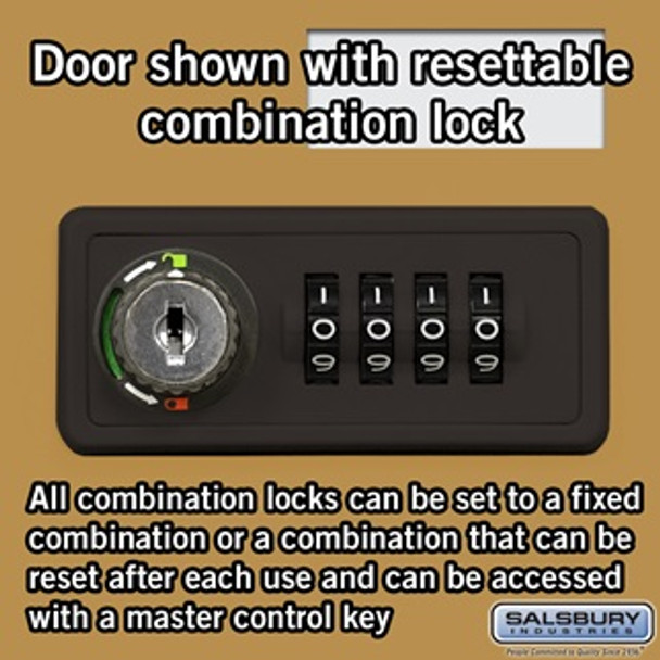 Cell Phone Storage Locker - with Front Access Panel 7 Door High Unit (8 Inch Deep Compartments)