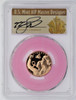 2018-W $5 Breast Cancer Awareness PR70DCAM PCGS FDOI Philadelphia Thomas Cleveland Art Deco label