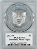 2013-W Burnished Silver Eagle SP 70 PCGS Moy Signed