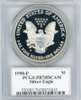 1998-P Proof ASE PR70 PCGS Moy red, white, blue label