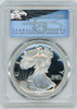 1991-S $1 Proof Silver Eagle PR70 PCGS T Cleveland Blue Eagle *POP 3*