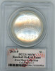 2014-P $1 Silver Baseball Hall of Fame MS70 PCGS Iron Man Collection Cal Ripken Jr signature