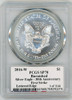 2016-W Burnished Silver Eagle SP70 PCGS 30th Anniv. First Strike Ed Moy Signed 1 of 1144