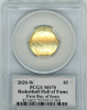 2020-W $5 Gold Basketball Hall Of Fame MS70 PCGS FDOI T Cleveland Freedom