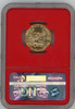 1986 $10 Gold Eagle Mint Error Obverse Struck Thru MS69 NGC First Year Of Issue Ed Moy red core