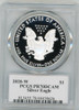 2020-W $1 Proof Silver Eagle PR70 PCGS T Cleveland Blue Eagle