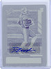 2020 Panini Playbook D'Andre Swift Detroit Lions Autograph Rookie Print Plate 1/1