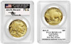 2021-W $50 Proof Gold Buffalo PR70 PCGS FDOI J Mercanti