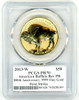 2013-W $50 Gold Buffalo Rev. PR70 PCGS 100th Anniv. First Strike T. Cleveland blue eagle