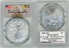 2021-(S) ASE MS70 PCGS Type 2 Emergency Issue Struck at San Francisco First Strike flag/eagle Damstra