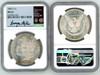 1880 S Morgan Dollar MS63 NGC Wayne Miller signed