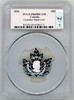 2016 $20 Canadian Colourful Silver Maple Leaf PR69DCAM PCGS S. Blunt Queen label POP 1