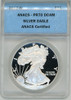 2007-W Proof ASE PR70 DCAM ANACS Certified blue label