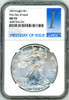 2018 ASE MS70 NGC First Day of Issue 1st label - white core