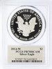 2014-W Proof ASE PR70 PCGS Flag Mercanti label