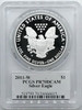2011-W Proof ASE PR70 PCGS Flag Mercanti signed label