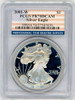 2001-W Proof ASE PR70DCAM PCGS flag label