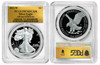 2023-W $1 Proof Silver Eagle PR70DCAM PCGS Advanced Release gold foil