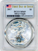 2017 ASE MS69 PCGS flag First Day of Issue