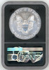 2021(S) ASE Heraldic Eagle T-1 MS70 NGC Struck at San Francisco Mint Emergency Production - FDI Elizabeth Jones