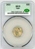 2023 $5 Gold Eagle MS70 CAC green label