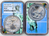 2022 ASE MS69 NGC First Day of Issue Statue of Liberty label/core