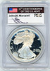 1996-P $1 Proof Silver Eagle PR69 PCGS John Mercanti