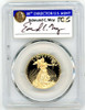 2016-W $25 Proof Gold Eagle PR70 PCGS 30th Anniversary FDOI Ed Moy