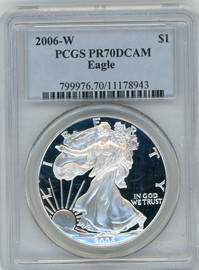 2006-W Proof ASE PR70 PCGS blue label