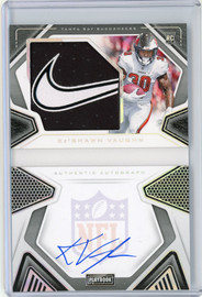 2020 Rookie Playbook Jersey Autographs Ke'Shawn Vaughn Tampa Bay Buccaneers 3/5