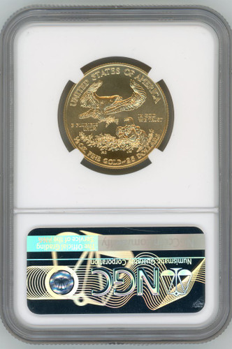 2018 $25 Gold Eagle MS70 NGC Moy